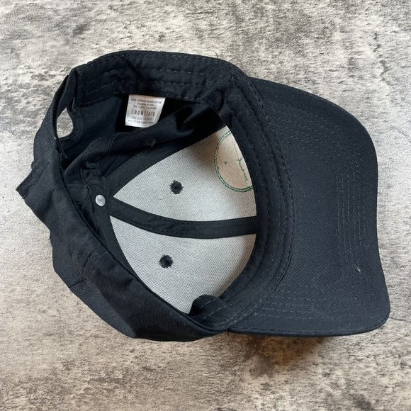 Whole Foods Market Employee Adjustable Black Cap Hat OSFM Unisex Organic Cotton - Picture 7 of 7